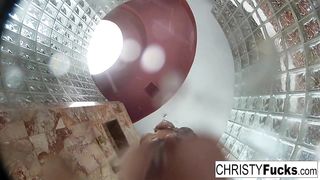 Shower BTS With Christy, Dahlia & Ivan!!