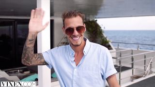 VIXEN Foxy Sonya shares her man with her hot friend Freya