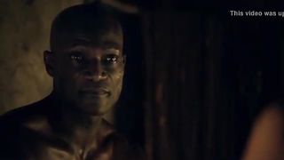 Spartacus interracial love scene