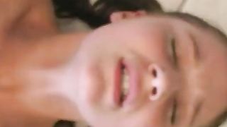 Petite Teen Aurora Works On Two Black Cocks