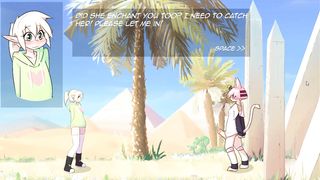 Max The Elf [Pornplay Hentai game] Ep.2 elf turn into a girl and fucked by both holes with naughty succubus