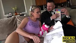 Bdsm milf gets plowed and throated