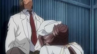 Hentai nurse sucks and gets fucked outdoors
