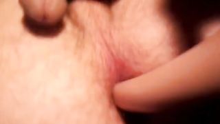 Sissy boy gapes his ass until he cums