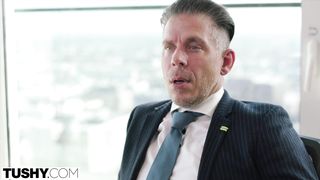 TUSHY Hot mom Lauren handles her daughter's naughty prof