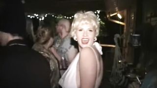 College Girl slut Blowjob a guy while holding a beer. The Girl also fingering her pussy while blowjob the big dicks. The Blac