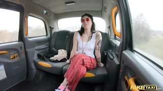 Fake Taxi She Wears Glasses as she Gets A Big Cock Deep Inside Her Tight Pussy