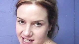 Busty Natalie Tries Interracial Sex - Gloryhole