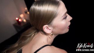 Hungry Babe do INTENSE BLOWJOB - I CUM all over her face - KateKravets