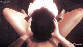 Naruto Hentai 3D - Hinata Titjob, Blowjob & Fucked by a big Dick