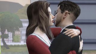 Hot Teacher And Teen Student Romantic Relationship - (My Art Professor - Episode 1) - Sims 4