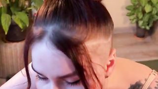 Perfect sex with wife and cumshot on leggings LeoKleo