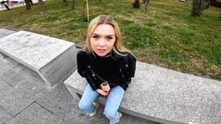 I met her on the street and fucked her at home on camera.