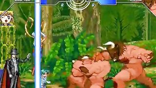 Minotaur 2x vs Sailor Moon & Sailor Mercury
