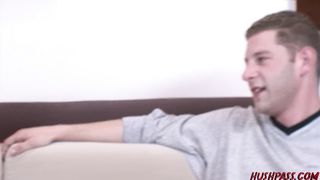 Lexi Belle goes for a ride on Whitezilla cock!