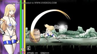 Blonde warrior having sex with orks men in Golden Rp Chronicle new hentai gameplay