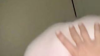 Fat roommate gets her pussy and ass fucked