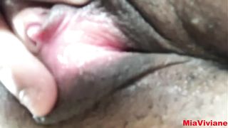 Close up Huge Pink Clit Masturbation and Orgasm Wet Pussy Fingering Teen