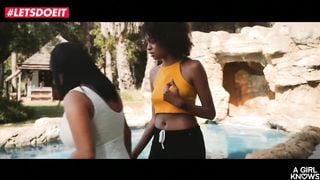 LETSDOEIT - Latinas go from Fighting to Sucking Each Other