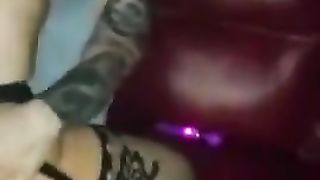 Cuck fucks wife after friend creampies