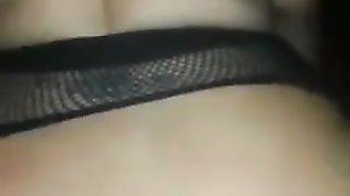 Cuck fucks wife after friend creampies