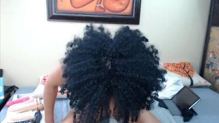 Experienced MILF Ann with Big Nipples Fucks Hairy Pussy