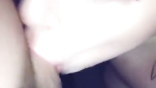 teen gets spitroasted and has public threesome in park with cumwalk