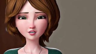 Big Hero 3d Hentai Fucking Aunt Cass Tits