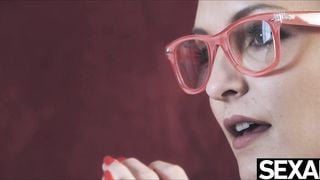 Three hot lesbians eat pussy in an orgasmic interracial threesome