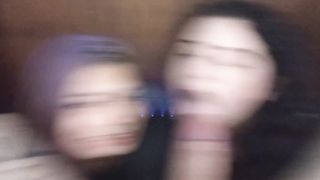 Dos Pendejas Argentinas se cruzan con Enorme Pija - Meg Vicious + Booty White + Bob Big Tula