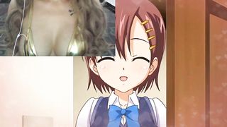 young girl has a threesome with his friend and his uncle