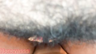 my boyfriend fucks my pussy in my bright bedroom