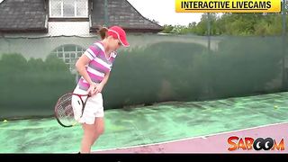 Electra Angel gets her Asshole rammed at Saboom