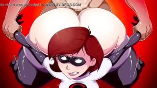 The Incredibles fuck elasticgirls atomic booty
