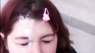 Massive facial cumshot compilation