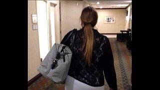 Big Ass Wide Hips Redhead on a Stroll - C33bdogg