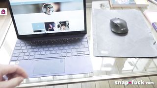 GOTCHA! Watch me fuck the lawyer bitch: Sandy Lou (From France) - SNAP-FUCK