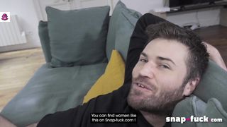 GOTCHA! Watch me fuck the lawyer bitch: Sandy Lou (From France) - SNAP-FUCK