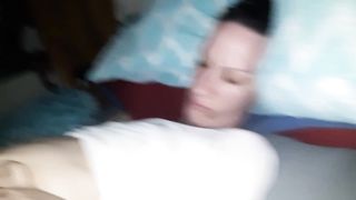 Dreaming wife used as cumdumpster part3