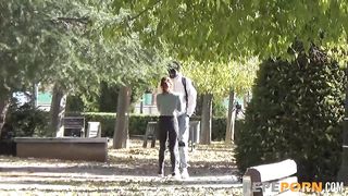 Malafalda takes the BLACK COCK CHALLENGE! She has great fun at HER FIRST INTERRACIAL