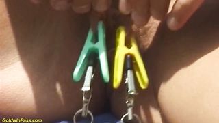 rough outdoor anal sex