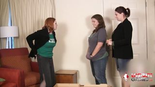 Wednesday, London, and Kimberly Play a Naughty Strip Game