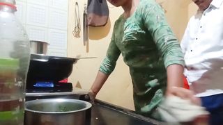 Indian sexy wife got fucked while cooking