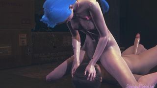 League of Legends Hentai - Jinx Hard Sex (Uncensored) - Japanese Asian Manga anime game porn