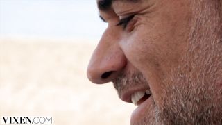 VIXEN Stunning Babes share cock in threesome