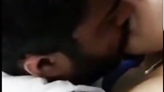 desi wife kissing and romance