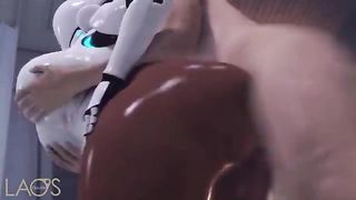 Thick Robot Gets Her Big Ass FUCKED