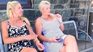 MyDirtyHobby - Tatjana-Young Her Friend Have Their Holes Drilled In Public By 3 Studs
