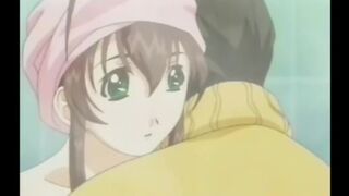 Hentai Bathroom Kiss