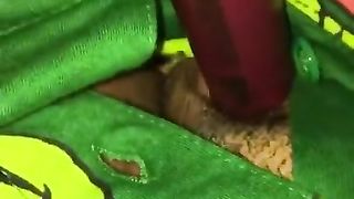 Me Fucking myself in my TMNT PJ Pants